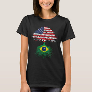 Camiseta Brasil Brasil: Brasil Roota Crescente Americana Pa