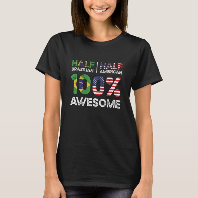 Camiseta Brasil: Brasil cresceu US Fla (Frente)