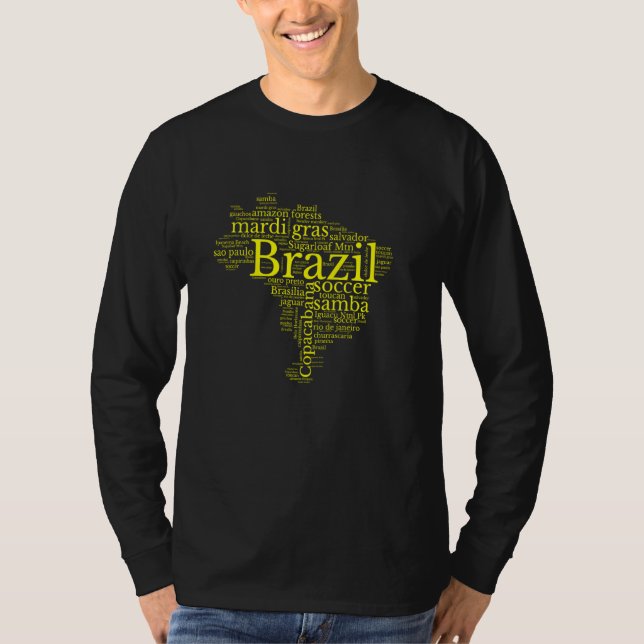 Camiseta Brasil: Copacabana Brasil (Frente)