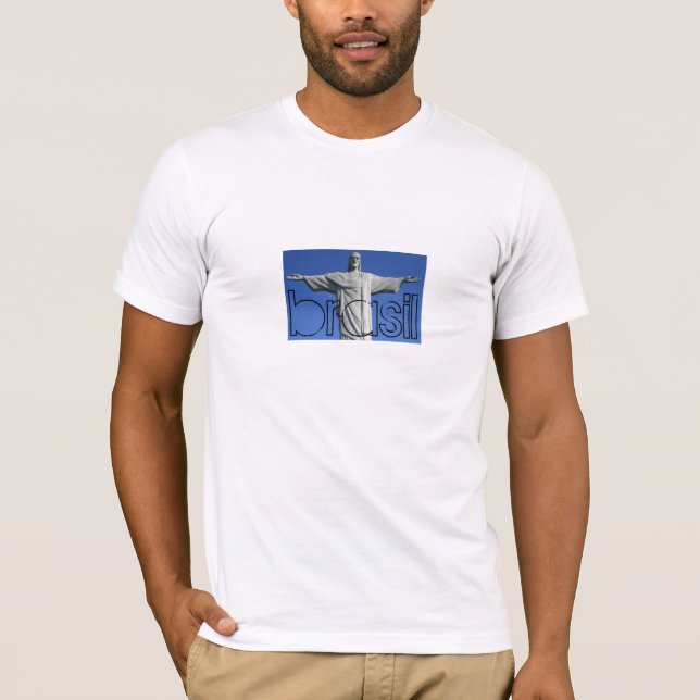 Camiseta Brasil - Cristo Redentor (Frente)