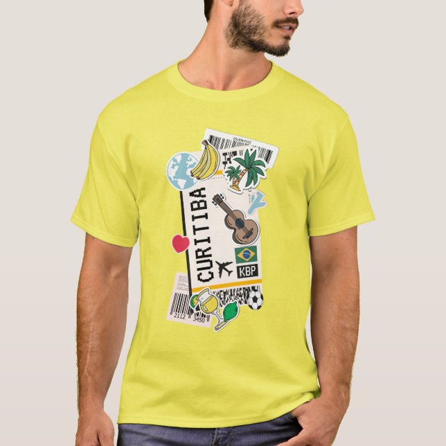 CAMISETA BRASIL DE CURITIBA (Frente)