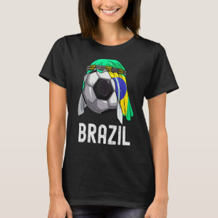Camiseta Brasil: Equipe de Futebol 2022 Árabe Keffiyeh