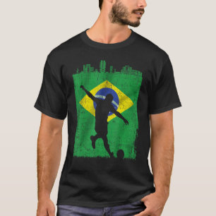 Camiseta Brasil Fãs brasileiros Bandeira do Brasil Brasilei