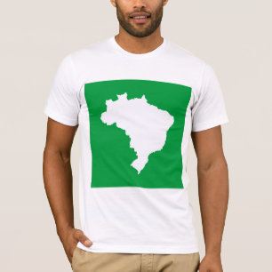 Camiseta Brasil Festivo Verde Amazônico em Emporio Moffa