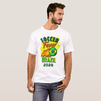 Camiseta Brasil Fever 2026 Fan Gear Limited Edition