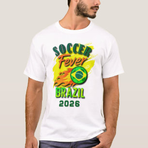 Camiseta Brasil Fever 2026 Fan Gear Limited Edition