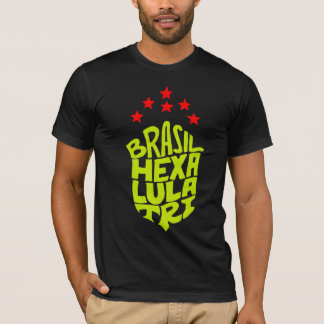 Camiseta Brasil Hexa Lula Tri World Cup
