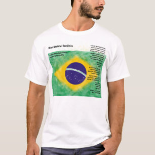 Camiseta Brasil - Hino Nacional Brasileiro
