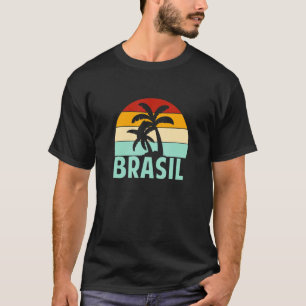 Camiseta Brasil Jersey Para Amor Brasil Bandeira Árvore De 