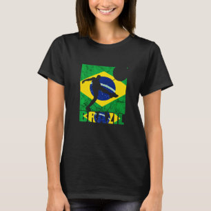 Camiseta Brasil: Jogador Brasileiro De Futebol Br