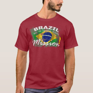 Camiseta Brasil Missão LDS da Mórmon do Sul do Rio de Jan