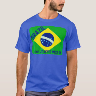 Camiseta Brasil Missão Mórmon LDS do Rio de Janeiro
