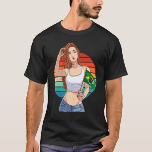 Camiseta Brasil: Orgulho Brasil Bandeira Brasileira