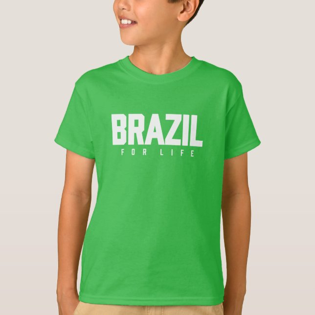 Camiseta Brasil Para a Vida (Frente)