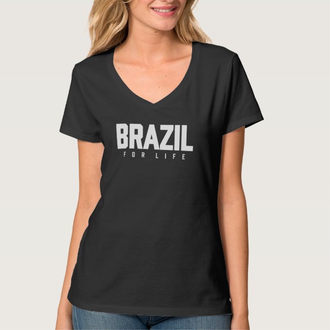 Camiseta Brasil Para a Vida (Frente)