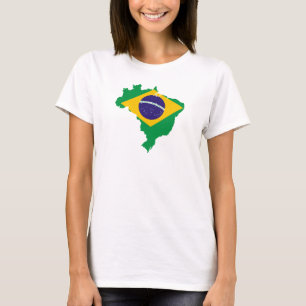 Camiseta Brasil para as senhoras 2
