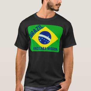 Camiseta Brasil Piracicaba LDS Missão Mórmon