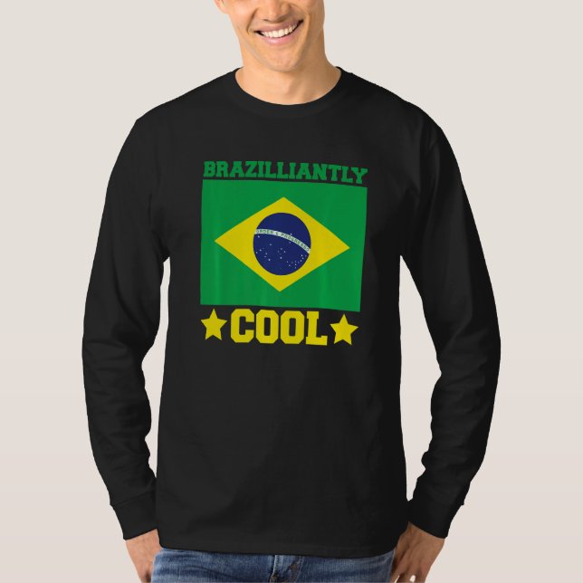 Camiseta Brasil Raízes Brasileiras Legal no Brasil (Frente)