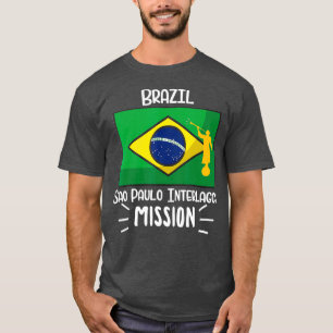 Camiseta Brasil São Paulo Interlagos Missão Mórmon LDS