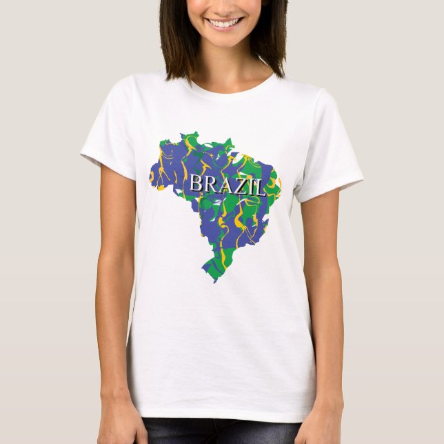 Camiseta Brasil T-Shirt (Frente)