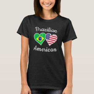 Camiseta Brasil Usa Homens Adolescentes Brasileiros Mulhere