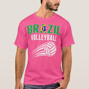 Camiseta Brasil: Voleibol Vende Bandeira Brasileira em Jers
