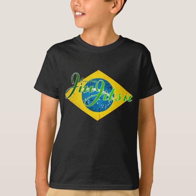 Camiseta Brasileiro Jiu Jitsu - design icónico (Frente)