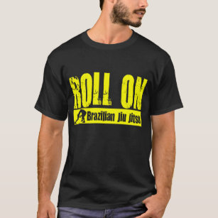 Camiseta Brasileiro Jiu JItsu - rolo no t-shirt