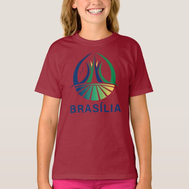Camiseta Brasilia Brazil Capital (Frente)