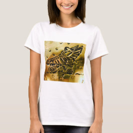 Camiseta Brass Winged Skate T-Shirt White