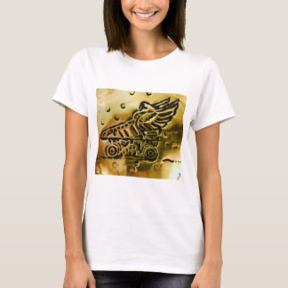 Camiseta Brass Winged Skate T-Shirt White