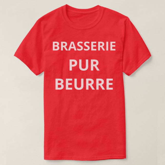 Camiseta brasserie pur beurre (Frente do Design)