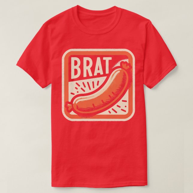 Camiseta Brat 3 (Frente do Design)