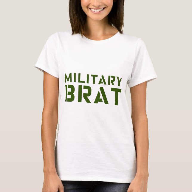 Camiseta Brat Militar (Frente)