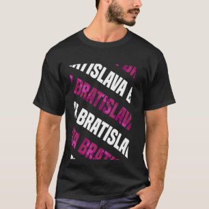 Camiseta Bratislava Camo - Camuflagem Rosa Padrão