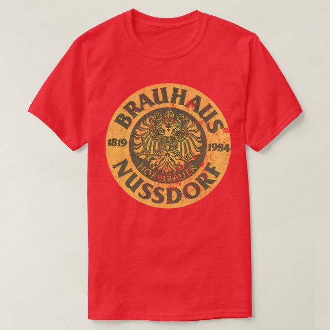 Camiseta Brauhaus Vintage Beer Lover Gift (Frente do Design)