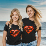 Camiseta Braut Und Team Braut Bachelorette Retro Herz<br><div class="desc">Braut Und Team Braut Bachelorette Retro Herz T-Shirt Node Bachelorette Retro Bride Tee Vintage Node Para Bride MaidTribe</div>