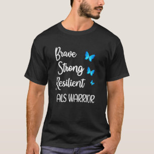Camiseta Brava Esclerose Lateral Amiotrófica Forte Resilien