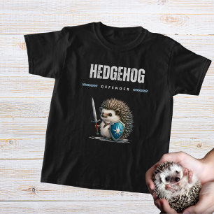 Camiseta Brave Hedgehog Knight - Defensor Hedgehog