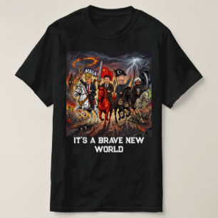 Camiseta Brave New World Quatro Cavaleiros
