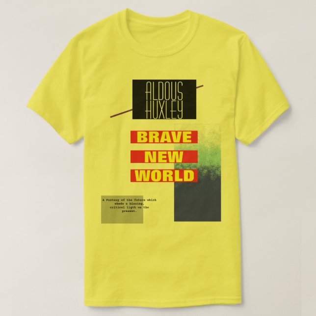 CAMISETA BRAVE NOVO MUNDO (Frente do Design)