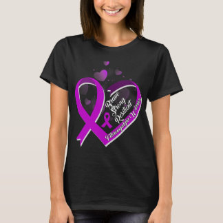 Camiseta Brave Strong Resilient Fibromialgia Guerreira Awar