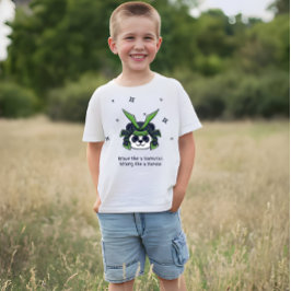 Camiseta Bravo como um samurai forte como um panda