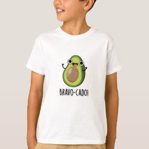 Camiseta Bravo Sulcado Funny Avocado Pun