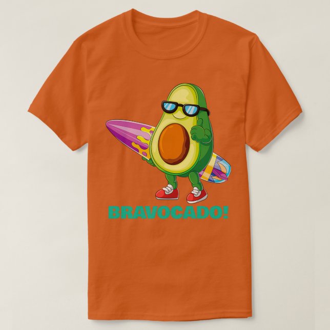 Camiseta Bravocado Cute Funny Legal Shades Avocado Pronto c (Frente do Design)