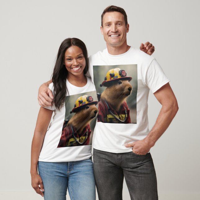 Camiseta "Bravura Blasfada: A Capirava de Combate a Fogo" (Unissex)