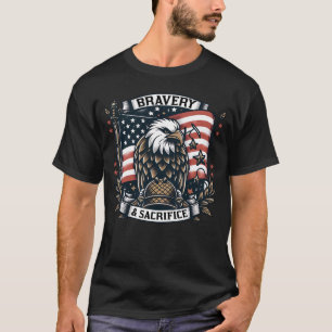Camiseta Bravura e Águia Sacrificada