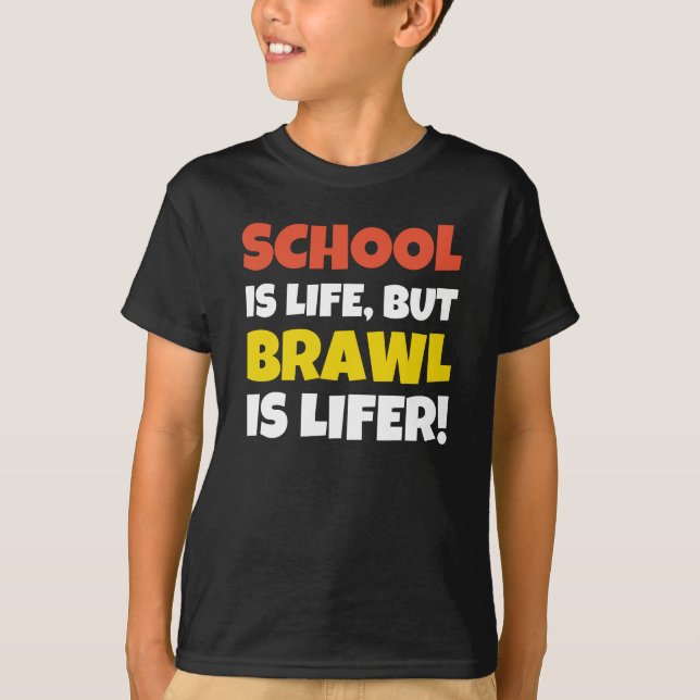 Camiseta Brawling Showdown Stars Jogos (Frente)