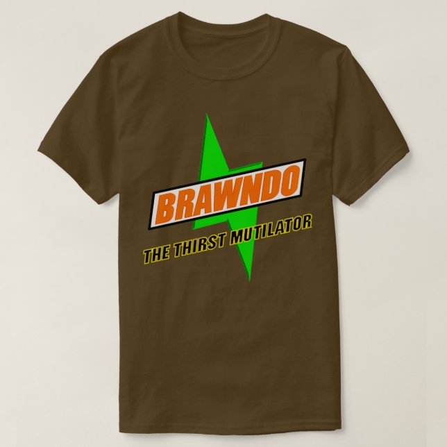 Camiseta Brawndo, O Sede Mutilador 1 (Frente do Design)