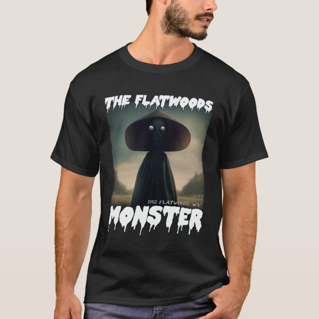 Camiseta Braxie 1952 Creepy Scary Cryptid (Frente)